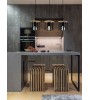 Suspension industrielle ARYA - Design chaleureux et contemporain