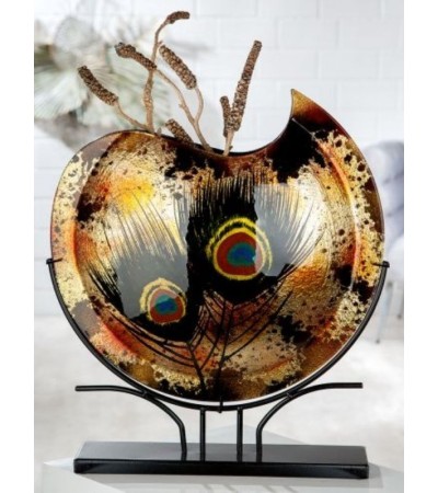 Coupes vases en verre 45 cm : Élégance et design artistique