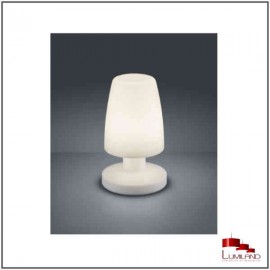 Lampe DORA, Blanc, LEDS Intégrées, Rechargeable.