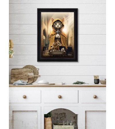Tableaux BINET 50x70 cm - Chat-Nel, Chat-Blis, Chat-Noine