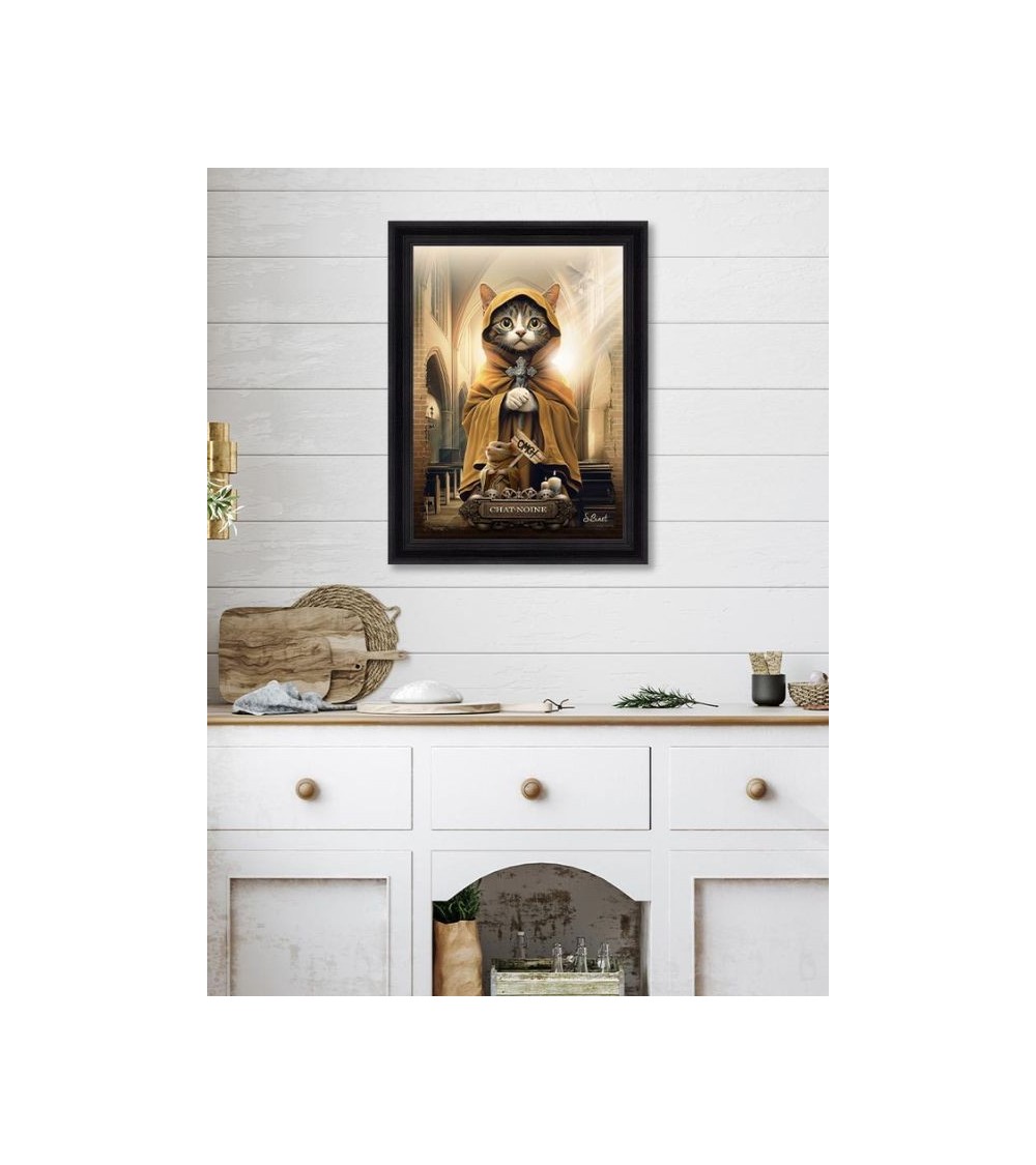 Tableaux BINET 50x70 cm - Chat-Nel, Chat-Blis, Chat-Noine
