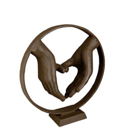 Sculpture COEUR : Une touche d’amour et d’élégance en métal