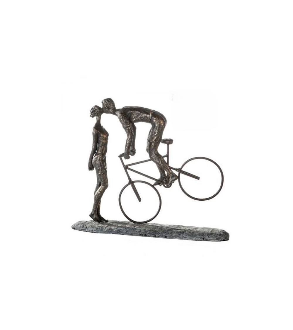 Sculpture KISS ME : Un instant romantique en mouvement Sculpture KISS ME : Un instant romantique en mouvement