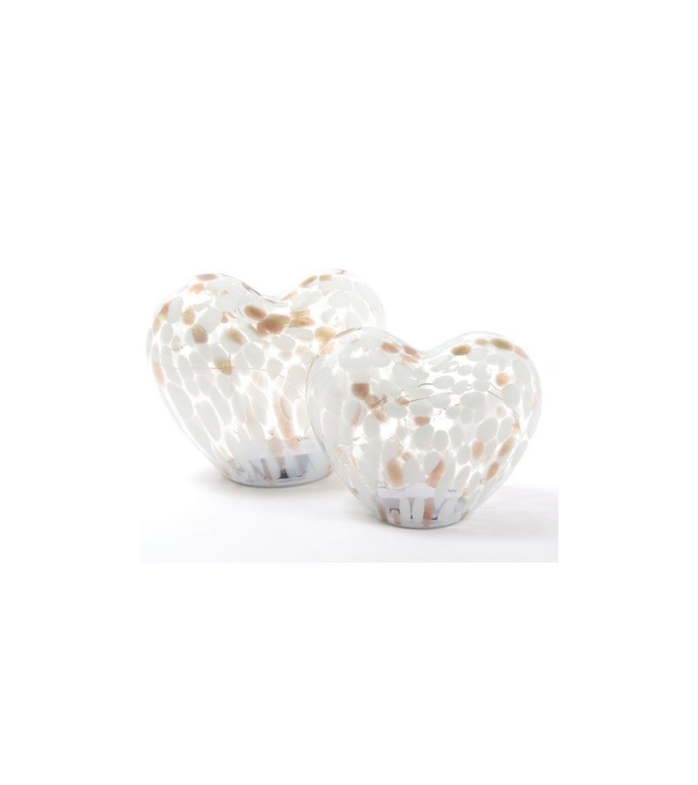 Cœur SIMONA : Décoration lumineuse en verre / Idée cadeau Cœur SIMONA : Décoration lumineuse en verre / Idée cadeau