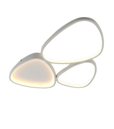 Plafonnier LED PEBBLES : Design organique et lumière chaleureuse