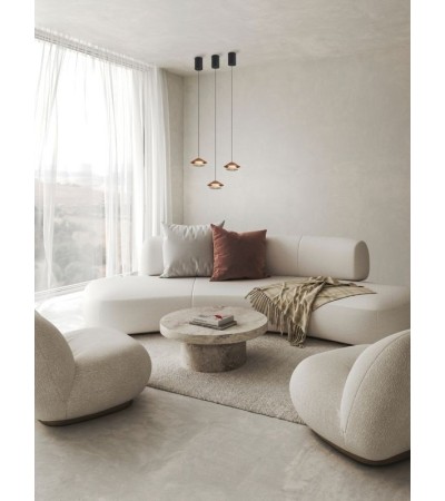 Suspension PICCOLA : Design moderne, hauteur réglable, 600 lumens