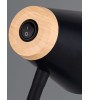 Lampe pince PONGO noir & bois – Pratique et élégante