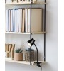 Lampe pince PONGO noir & bois – Pratique et élégante