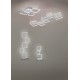 Plafonnier SORRENTO, Aluminium Mat, LEDS Intégrées, 5 lumières