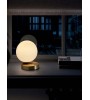 Lampe tactile PUNT – Élégance et praticité en laiton mat