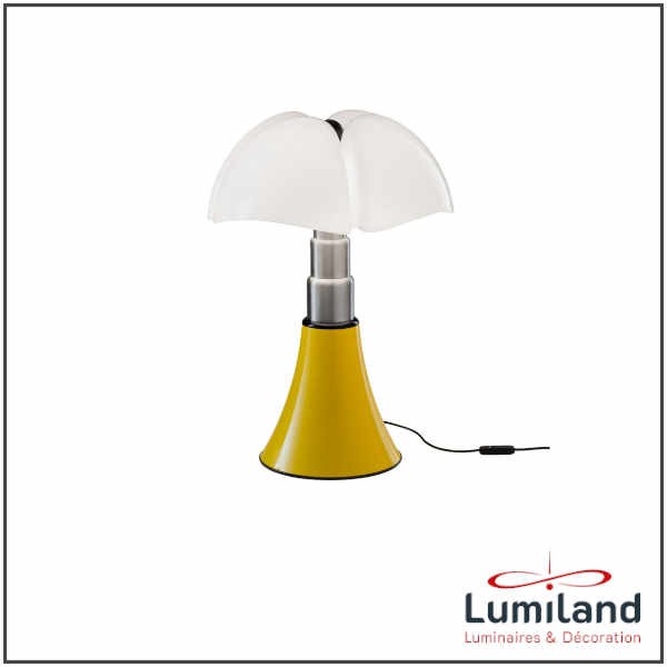 Lampe PIPISTRELLO POP, jaune, LED Intégrées, Grand modèle