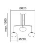 Suspension PRESS : Élégance et design pour un éclairage raffiné.