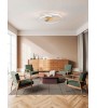 Ventilateur de plafond OCEAN blanc et bois – LED & moteur silencieux