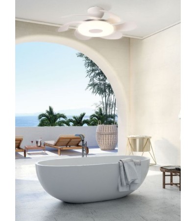 Ventilateur de plafond FLOWER de Mantra – Design floral et confort