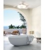 Ventilateur de plafond FLOWER de Mantra – Design floral et confort