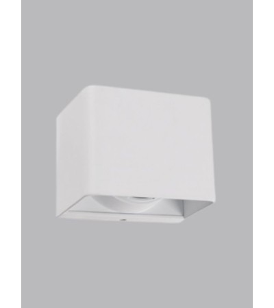 Applique extérieure LUXO blanche LED 10W à faisceau orientable