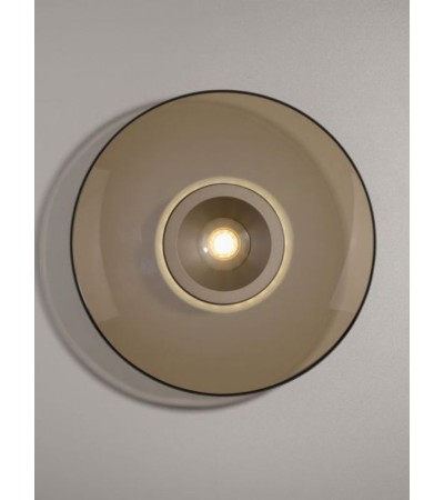 Plafonnier LED PURE Moon – Design bronze élégant dimmable