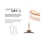 Suspension LED PURE Moon – Design bronze et verre fumé