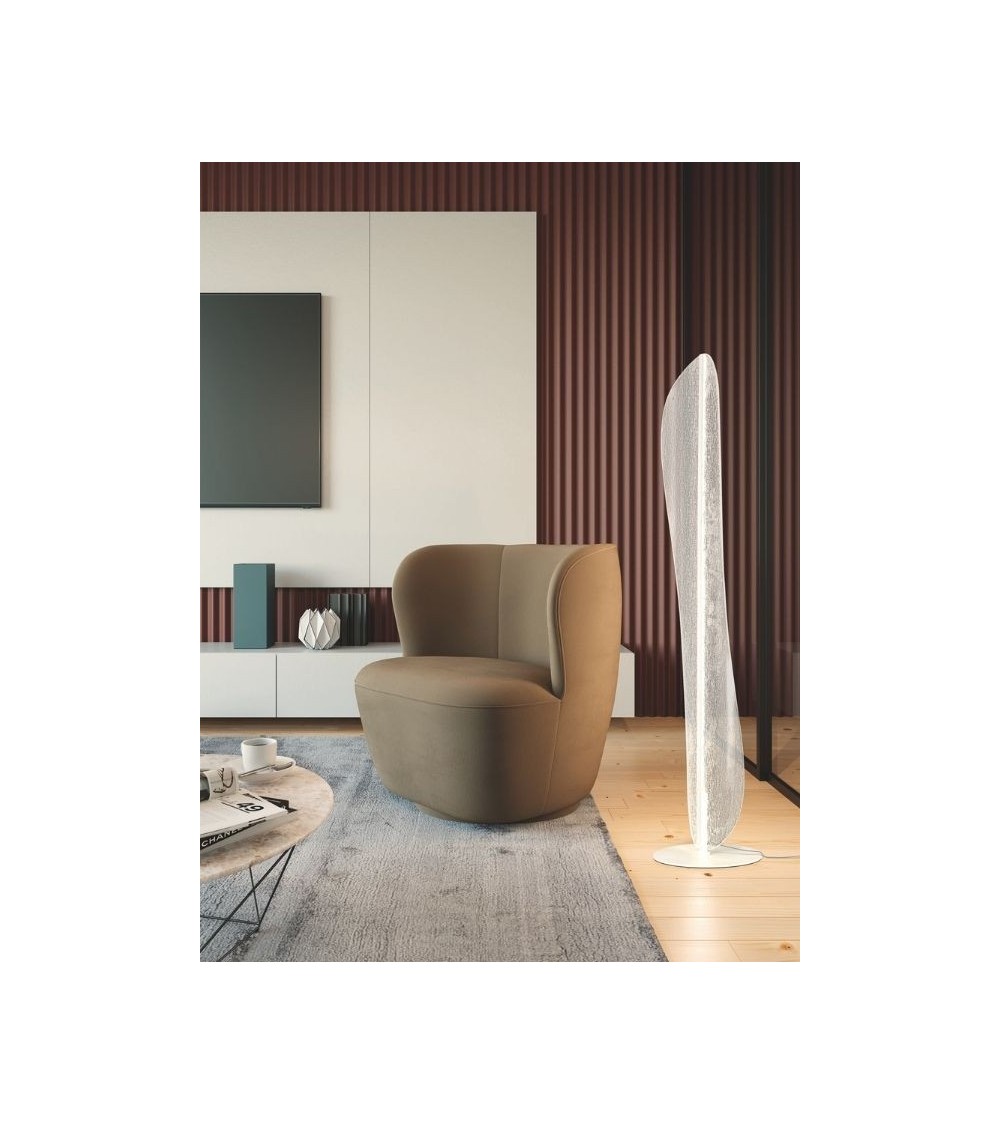 Lampadaire BIANCA – Design LED effet givré – Lumiland Lampadaire BIANCA – Design LED effet givré – Lumiland
