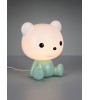 Veilleuse CUTIE - Ourson RGB vert ou rose - Tactile USB
