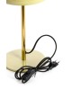 Lampe de bureau SURIN 40 cm – Vert/Or ou Nickel