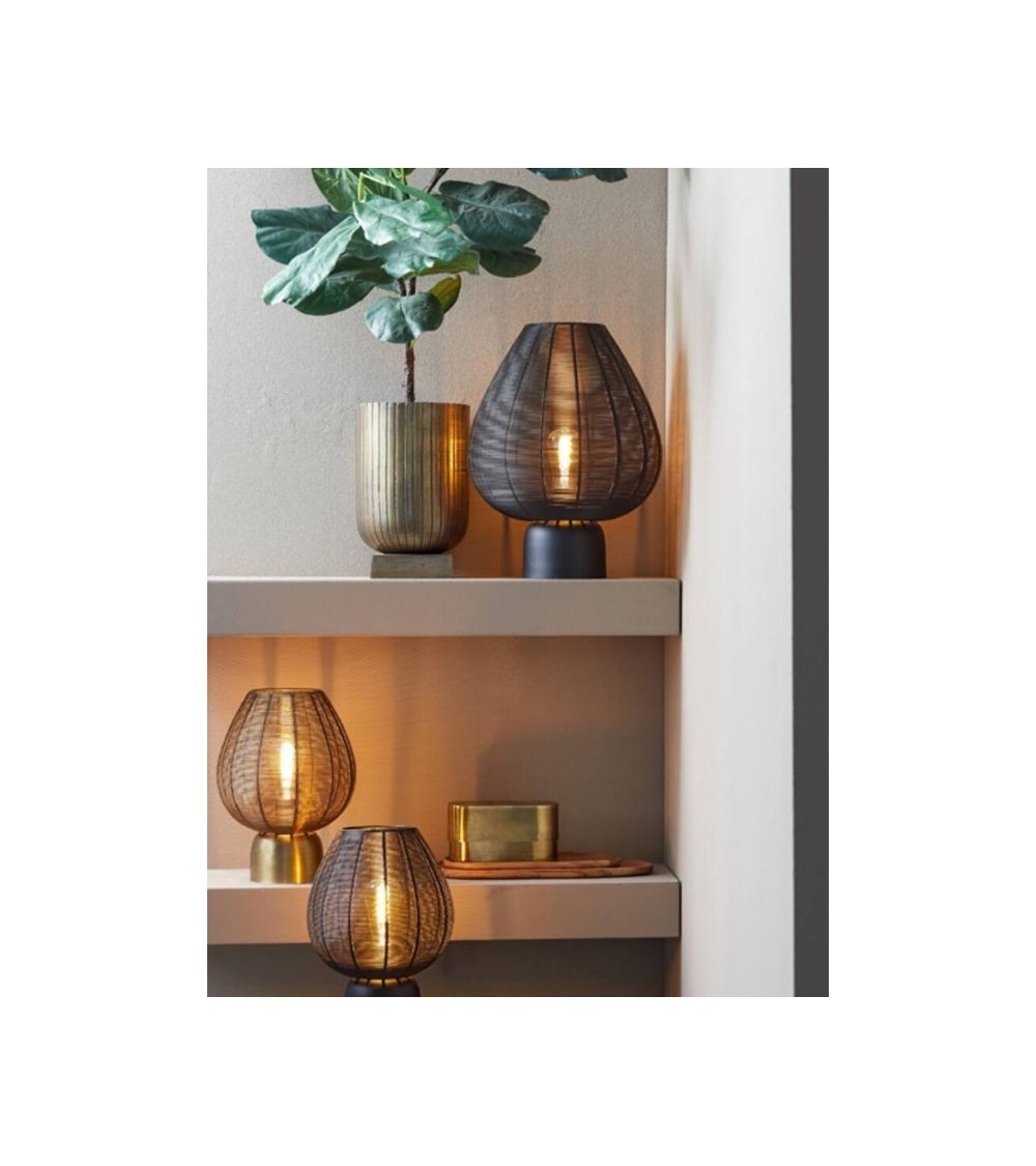 Lampe de table SUNEKO bronze antique Ø25 x H34 cm Lampe de table SUNEKO bronze antique Ø25 x H34 cm