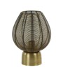 Lampe de table SUNEKO bronze antique Ø25 x H34 cm