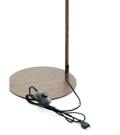 Lampadaire DONIO bois marron – H155 cm – Light & Living