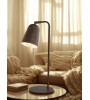 Lampe SALOMO sable ou marron foncé – H47 cm – Style bois