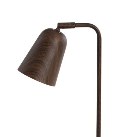 Lampe SALOMO sable ou marron foncé – H47 cm – Style bois