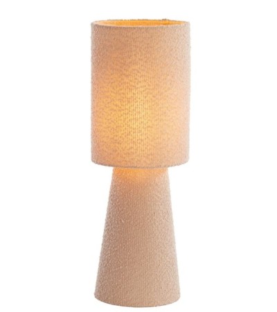 Lampe MIKKEL boucle sable – H58 cm – Design cocooning