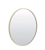 Miroir rond ESPEJO 70 cm – Clair/crème – Design naturel