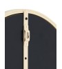Miroir rond ESPEJO 70 cm – Clair/crème – Design naturel