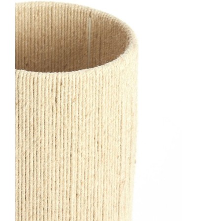 Lampe à poser PINITO en jute crème – Ø35xH51 cm