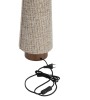 Lampe HOWIE motif bois brun foncé – Ø19xH52,5 cm