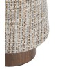 Lampe HOWIE motif bois brun foncé – Ø19xH52,5 cm