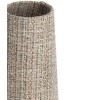 Lampe HOWIE motif bois brun foncé – Ø19xH52,5 cm