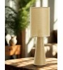 Lampe à poser MICKY – Textile vert olive – Hauteur 58 cm