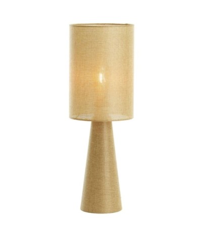 Lampe à poser MICKY – Textile vert olive – Hauteur 58 cm