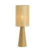 Lampe à poser MICKY – Textile vert olive – Hauteur 58 cm