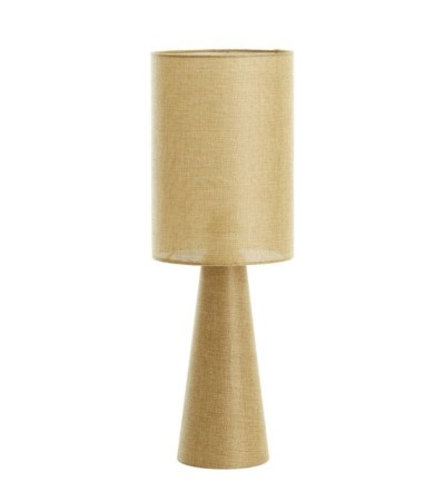Lampe à poser MICKY – Textile vert olive – Hauteur 58 cm