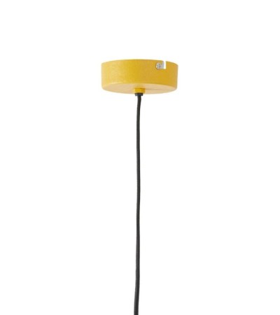 Suspension NEIVA Ø40 cm – Jaune, Vert ou Crème – Design rétro