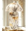 Lampe ALYSSA 43 cm – Motifs chevaux dorés – Style bohème et artistique