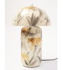 Lampe ALYSSA 43 cm – Motifs chevaux dorés – Style bohème et artistique
