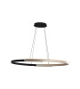 Suspension LED SIRIUS OVALE – Design doré & dimmable