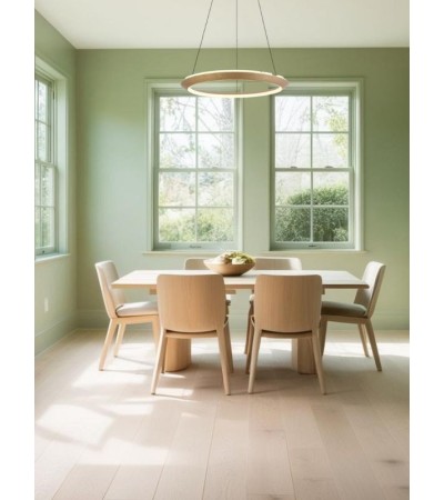 Suspension VEGA LED réglable. Design moderne métal doré ou noir