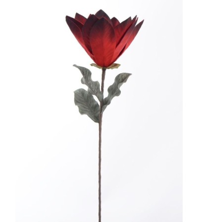 FLORA branche fleur rouge. Fleur artificielle élégante