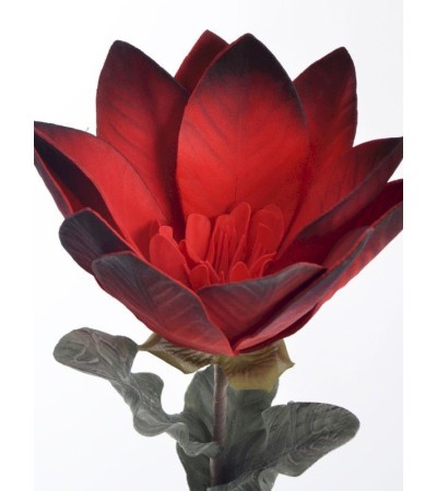 FLORA branche fleur rouge. Fleur artificielle élégante