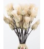 Branche artificielle BUNCH - Fleurs plume ivoire, Décoration florale