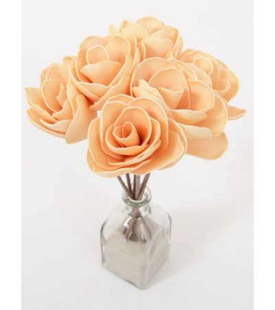 Fleur Artificielle FLORA CREA Abricot. Déco chic et naturelle